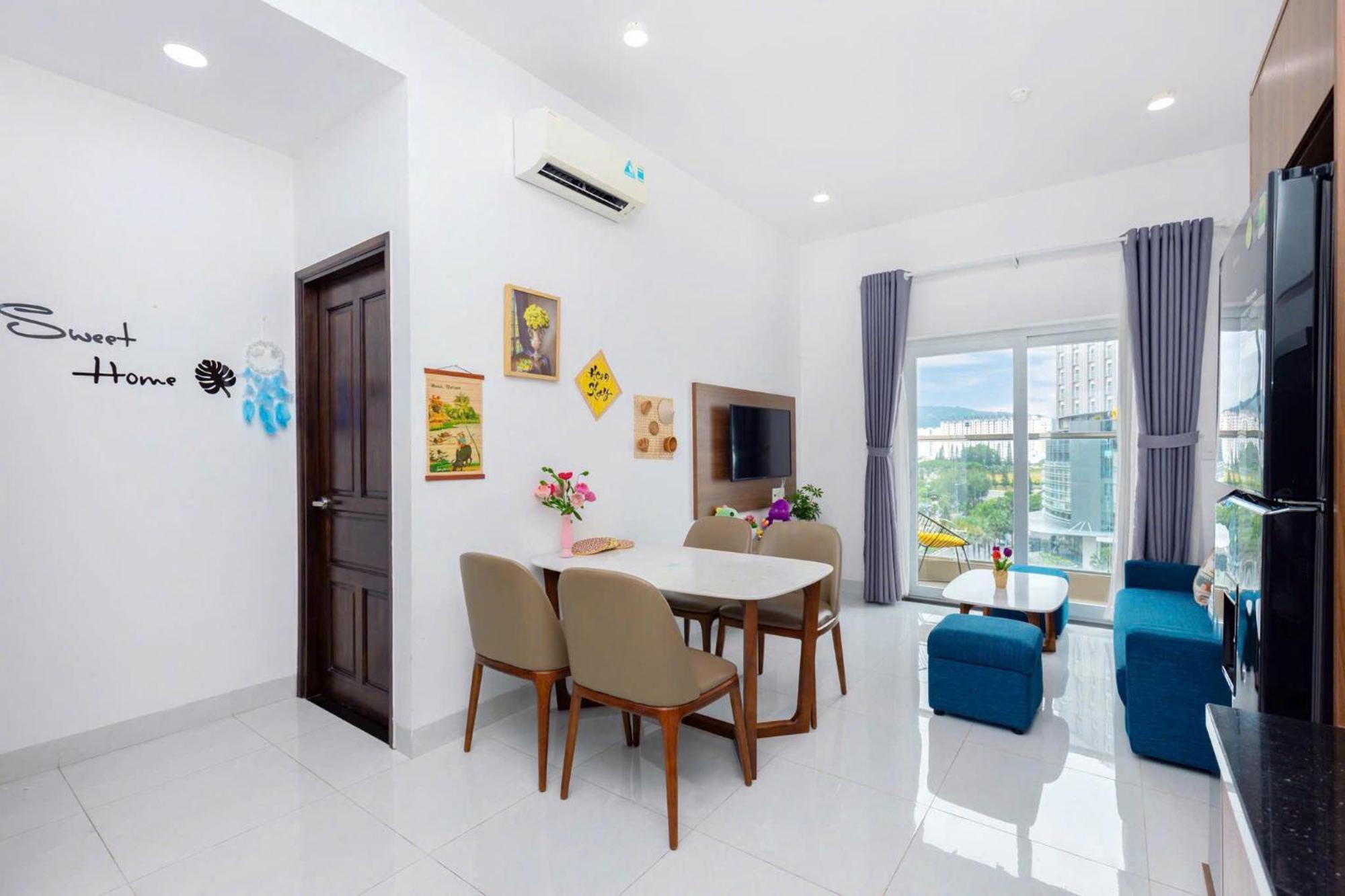 Mermaid Seaview Apartment Vung Tau - Blue Homestay Exteriör bild