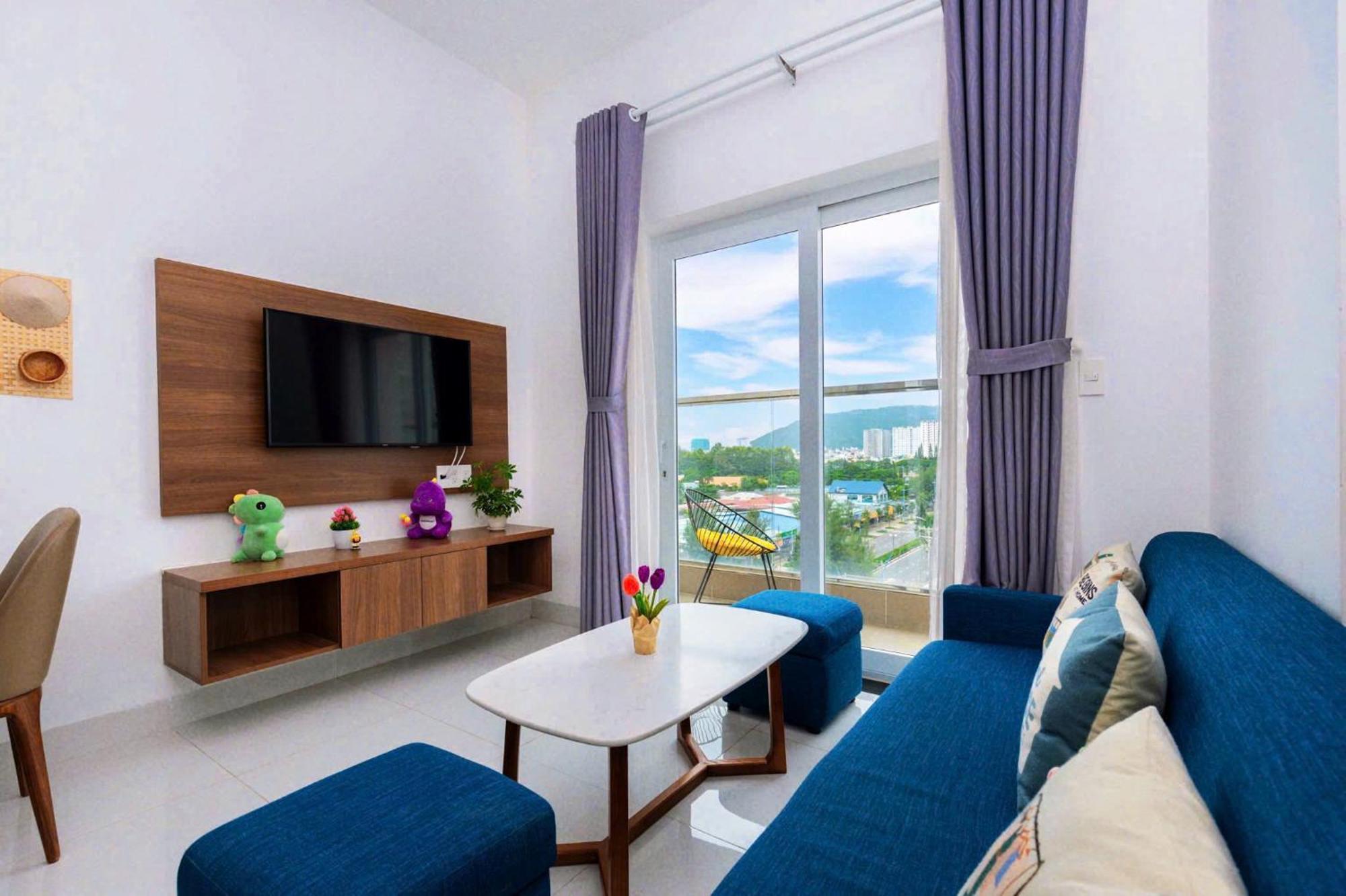 Mermaid Seaview Apartment Vung Tau - Blue Homestay Exteriör bild