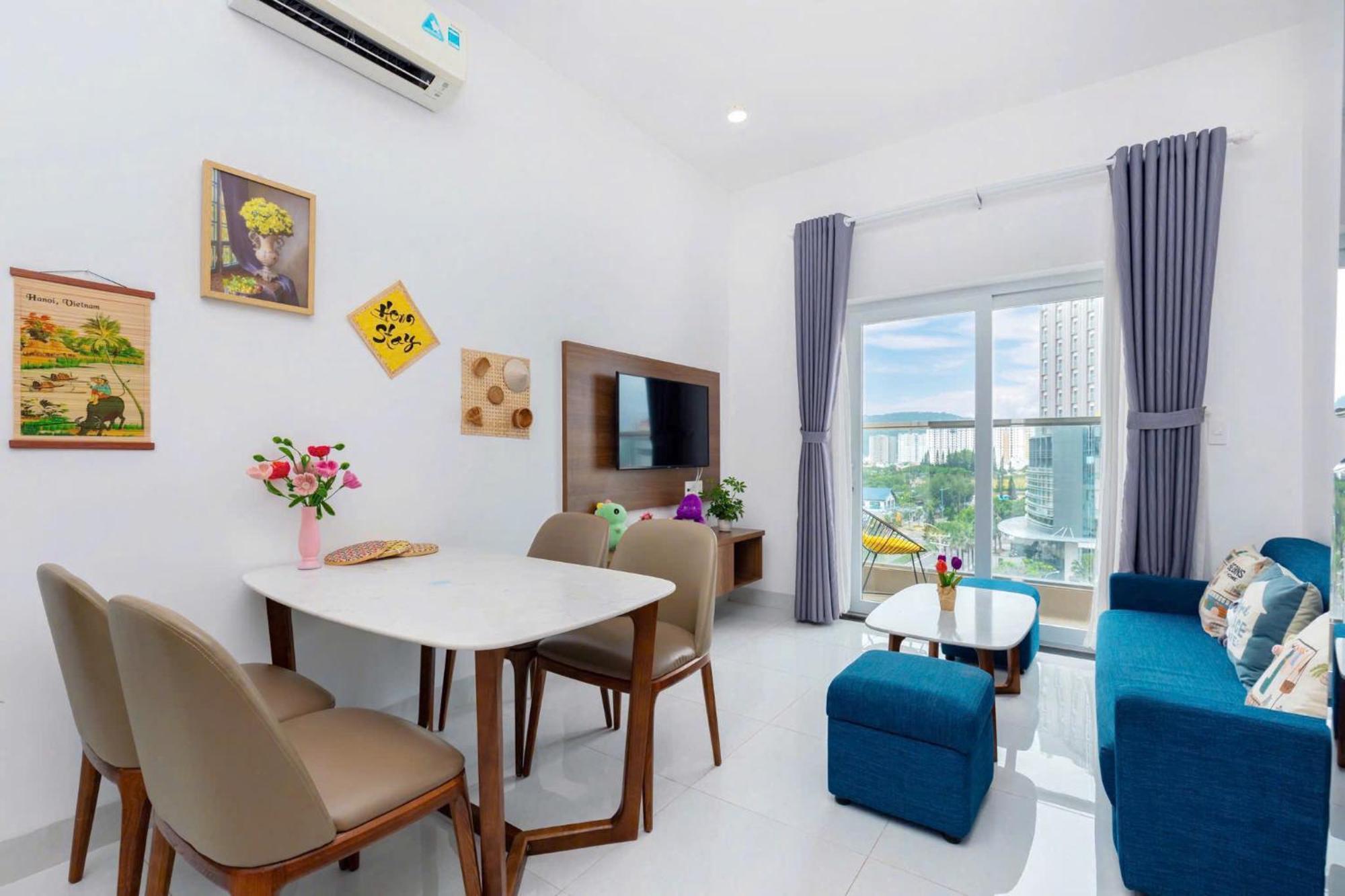 Mermaid Seaview Apartment Vung Tau - Blue Homestay Exteriör bild