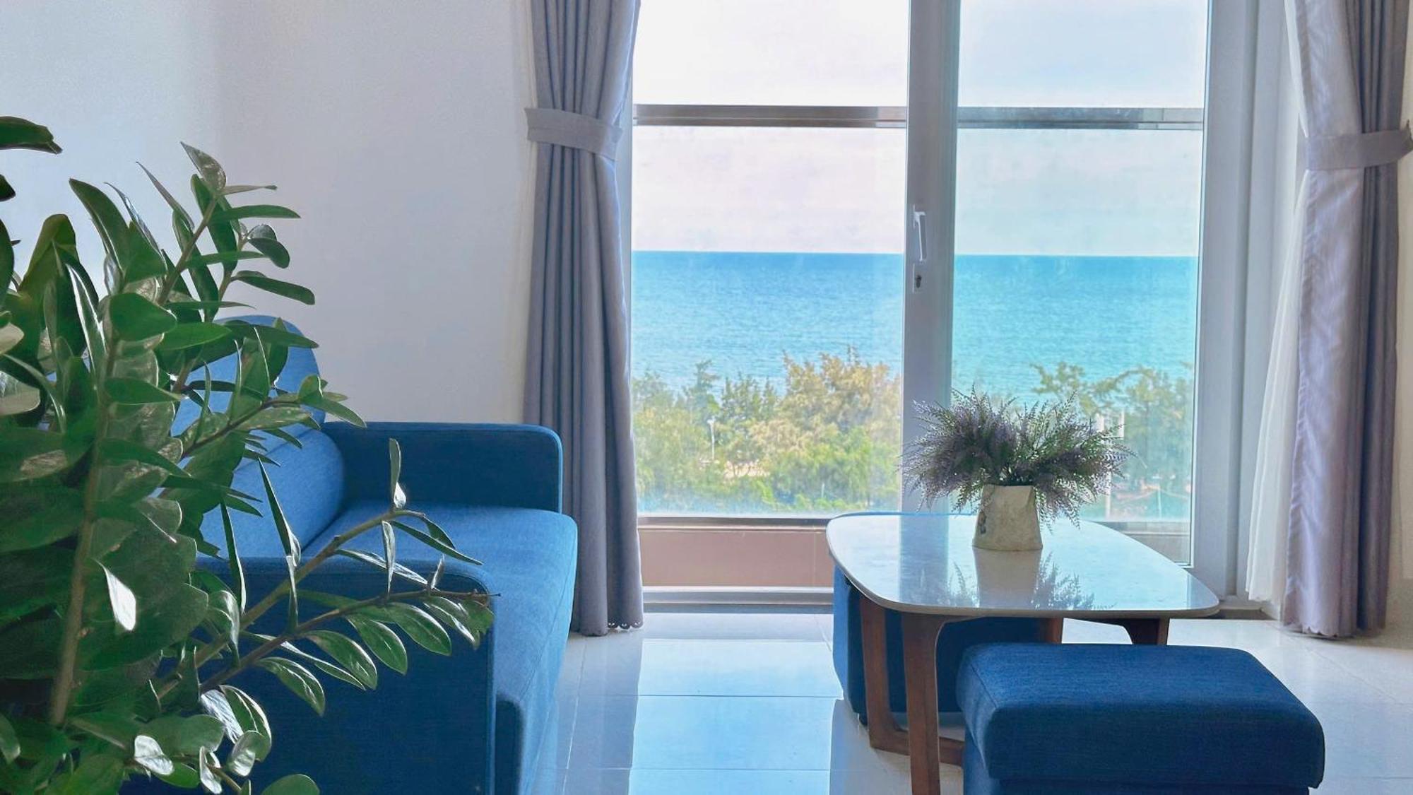 Mermaid Seaview Apartment Vung Tau - Blue Homestay Exteriör bild