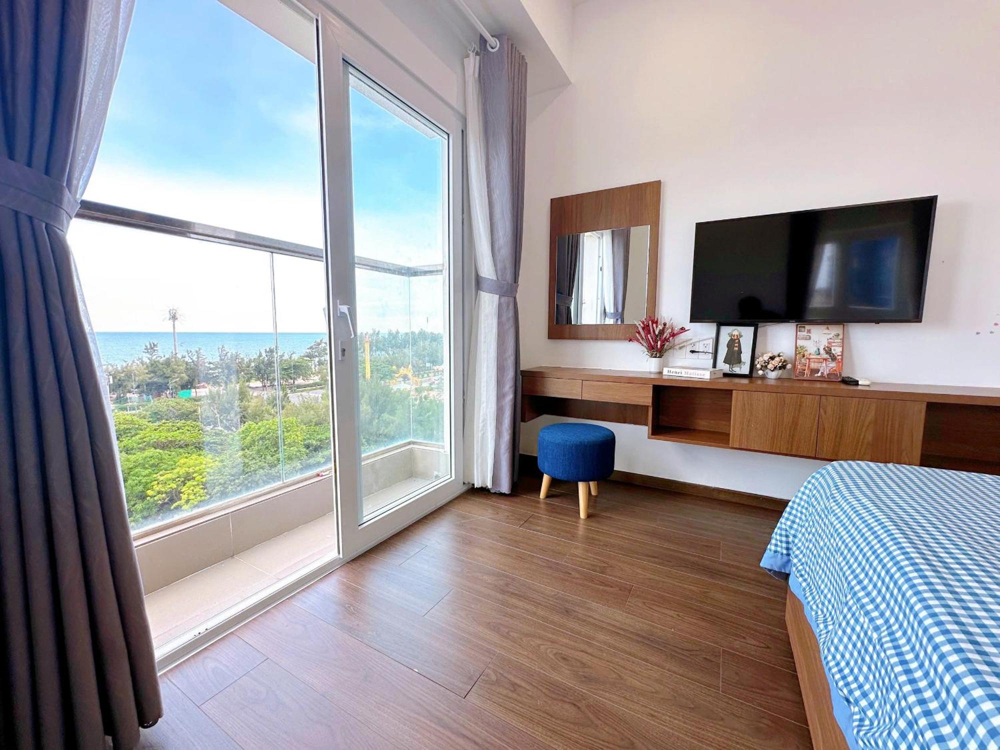Mermaid Seaview Apartment Vung Tau - Blue Homestay Exteriör bild