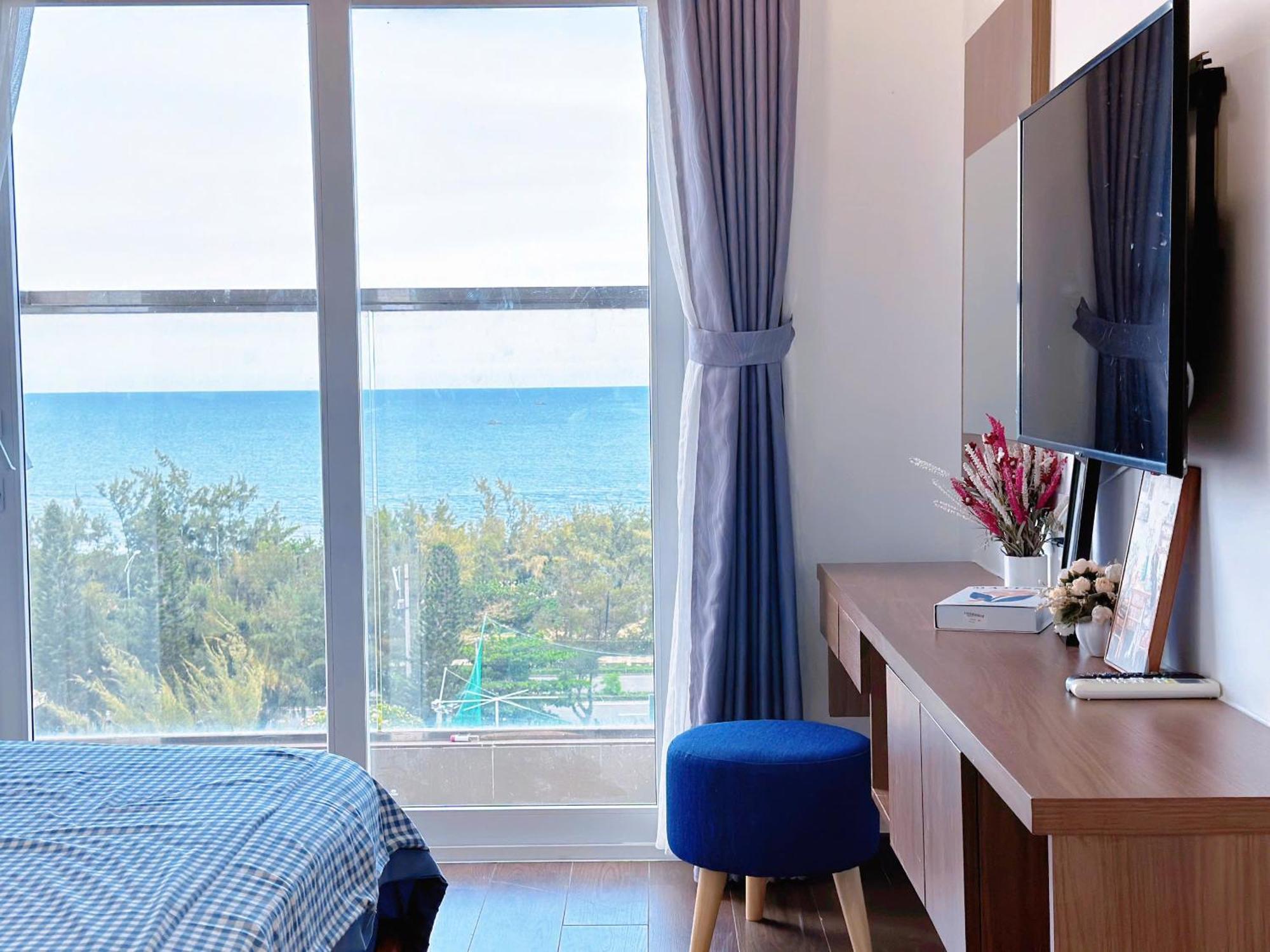 Mermaid Seaview Apartment Vung Tau - Blue Homestay Exteriör bild