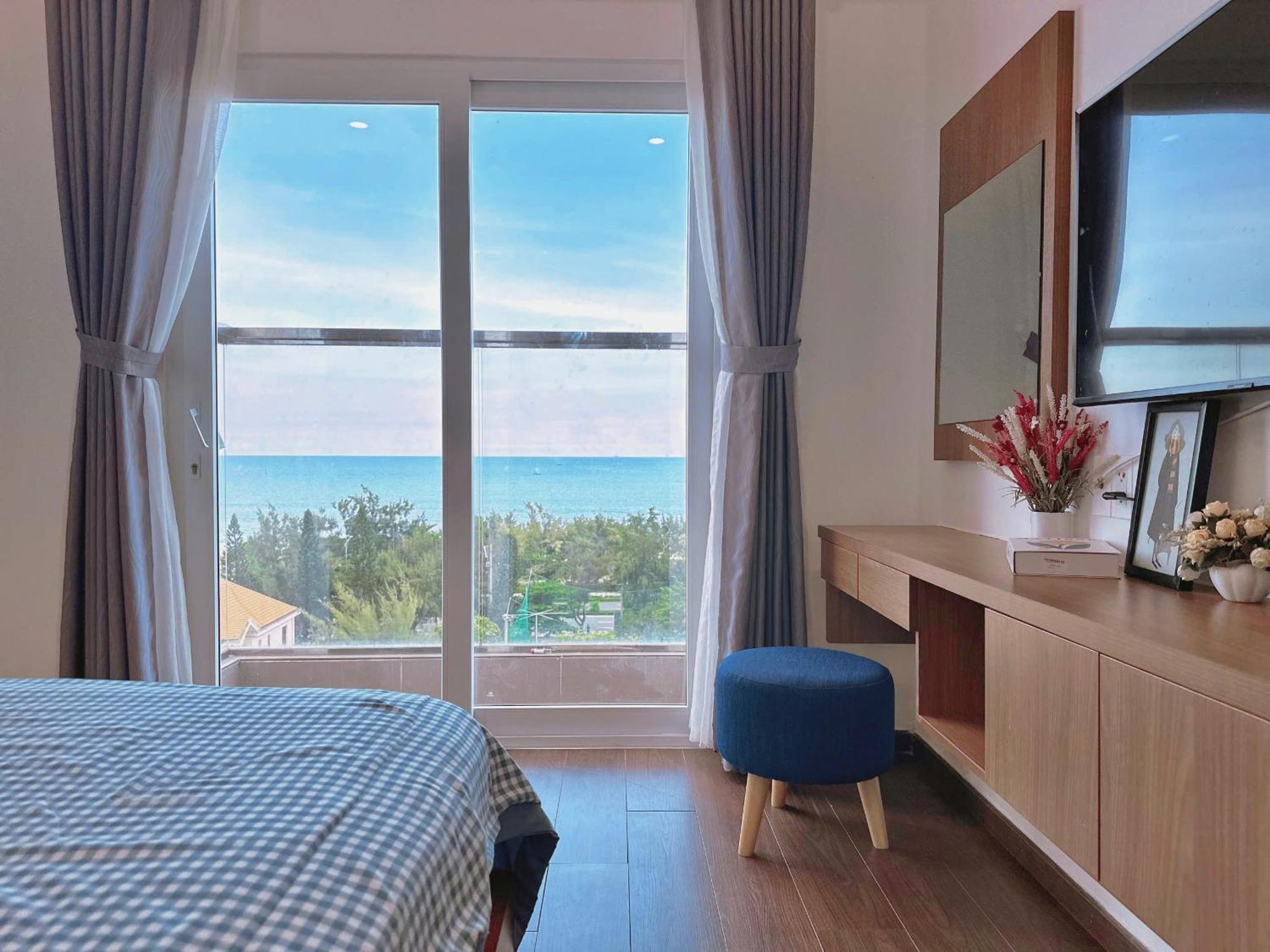 Mermaid Seaview Apartment Vung Tau - Blue Homestay Exteriör bild
