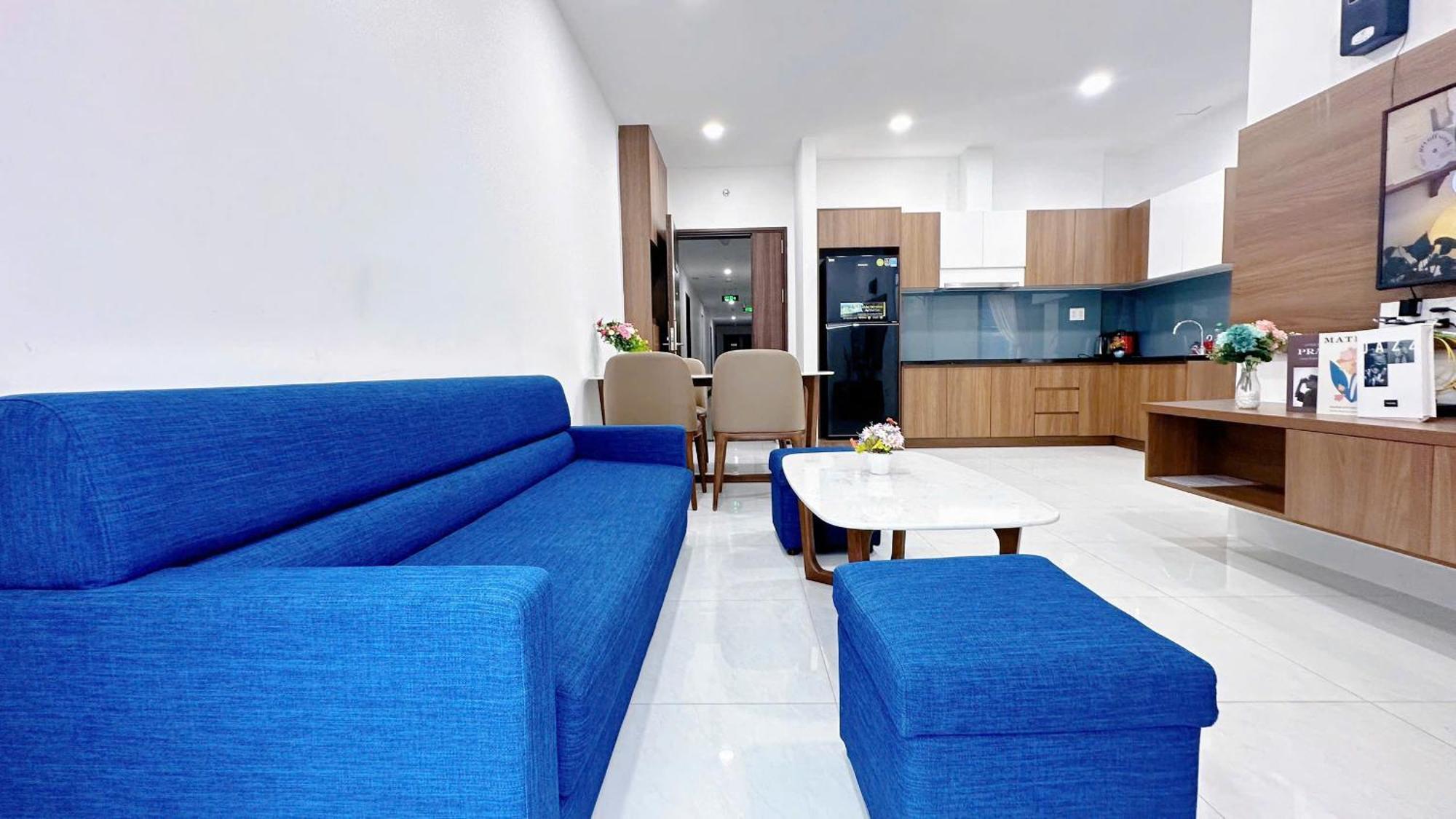 Mermaid Seaview Apartment Vung Tau - Blue Homestay Exteriör bild