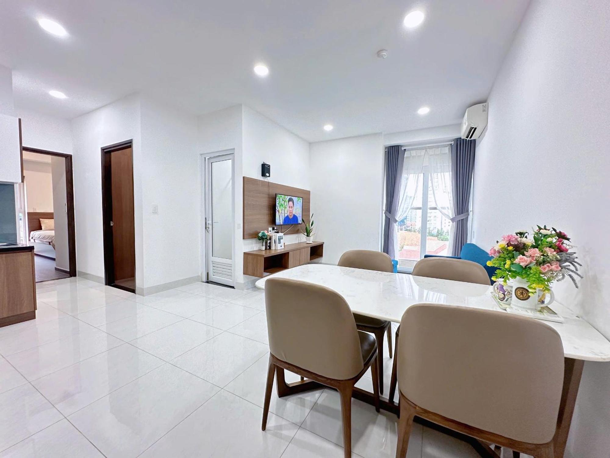 Mermaid Seaview Apartment Vung Tau - Blue Homestay Exteriör bild