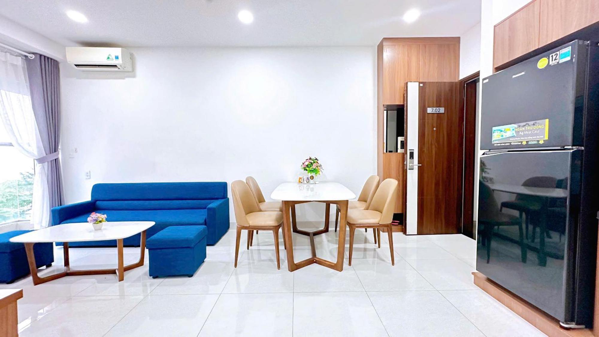 Mermaid Seaview Apartment Vung Tau - Blue Homestay Exteriör bild