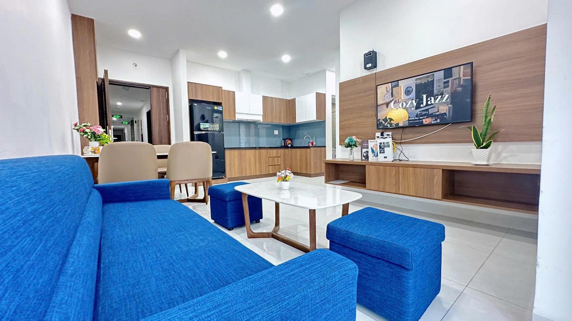 Mermaid Seaview Apartment Vung Tau - Blue Homestay Exteriör bild