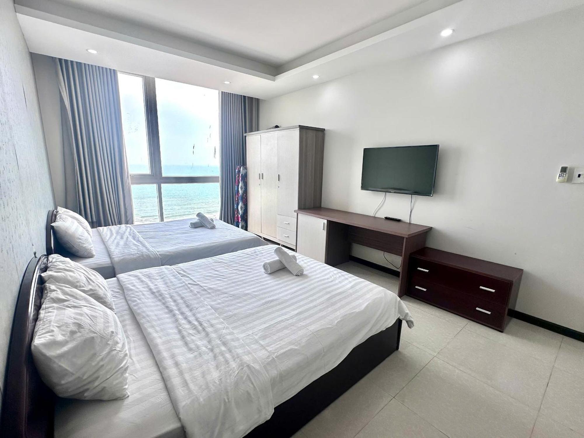 Mermaid Seaview Apartment Vung Tau - Blue Homestay Exteriör bild