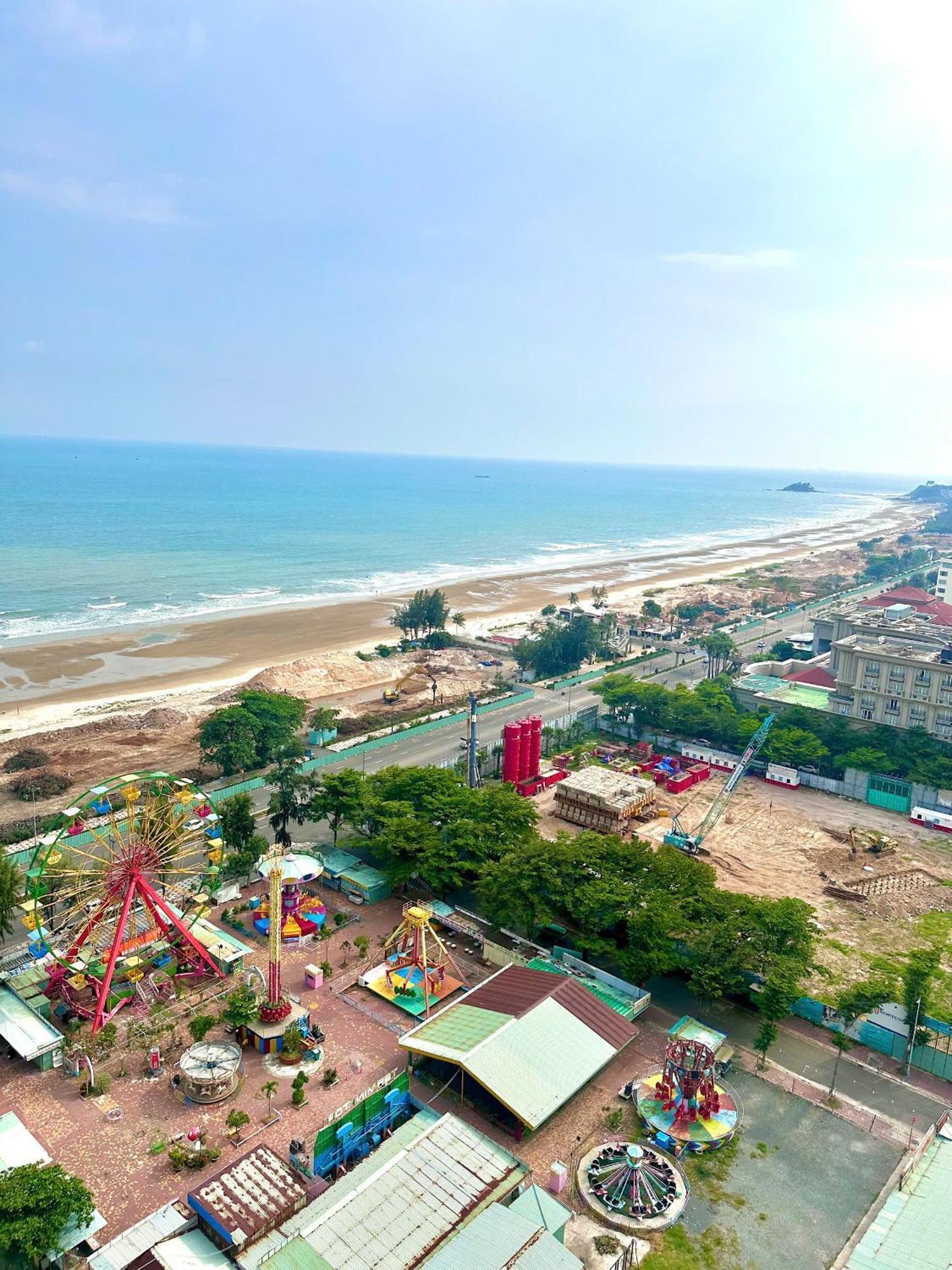 Mermaid Seaview Apartment Vung Tau - Blue Homestay Exteriör bild