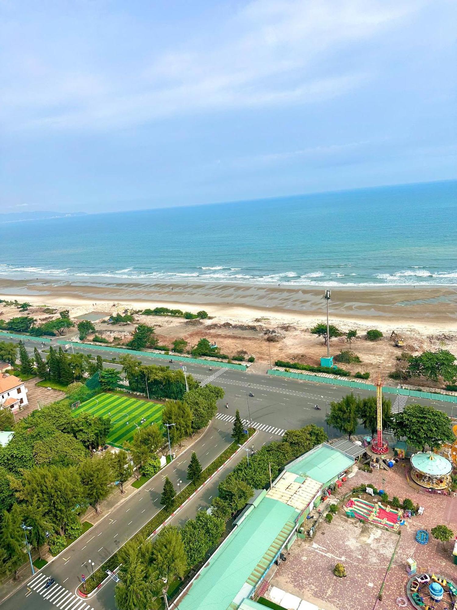 Mermaid Seaview Apartment Vung Tau - Blue Homestay Exteriör bild